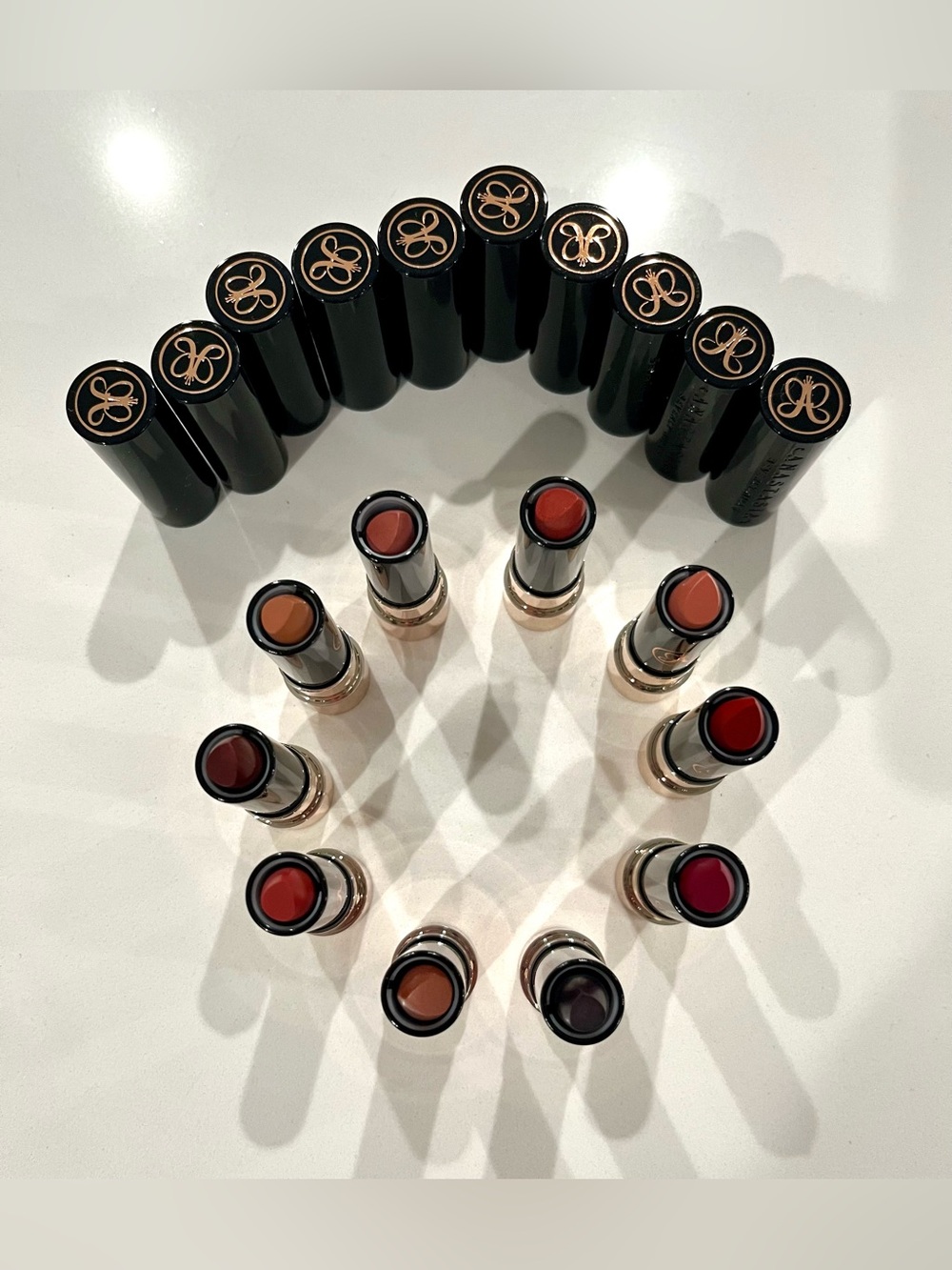 NWOT Bundle of 10 Anastasia Beverly Hills Matte Lipsticks